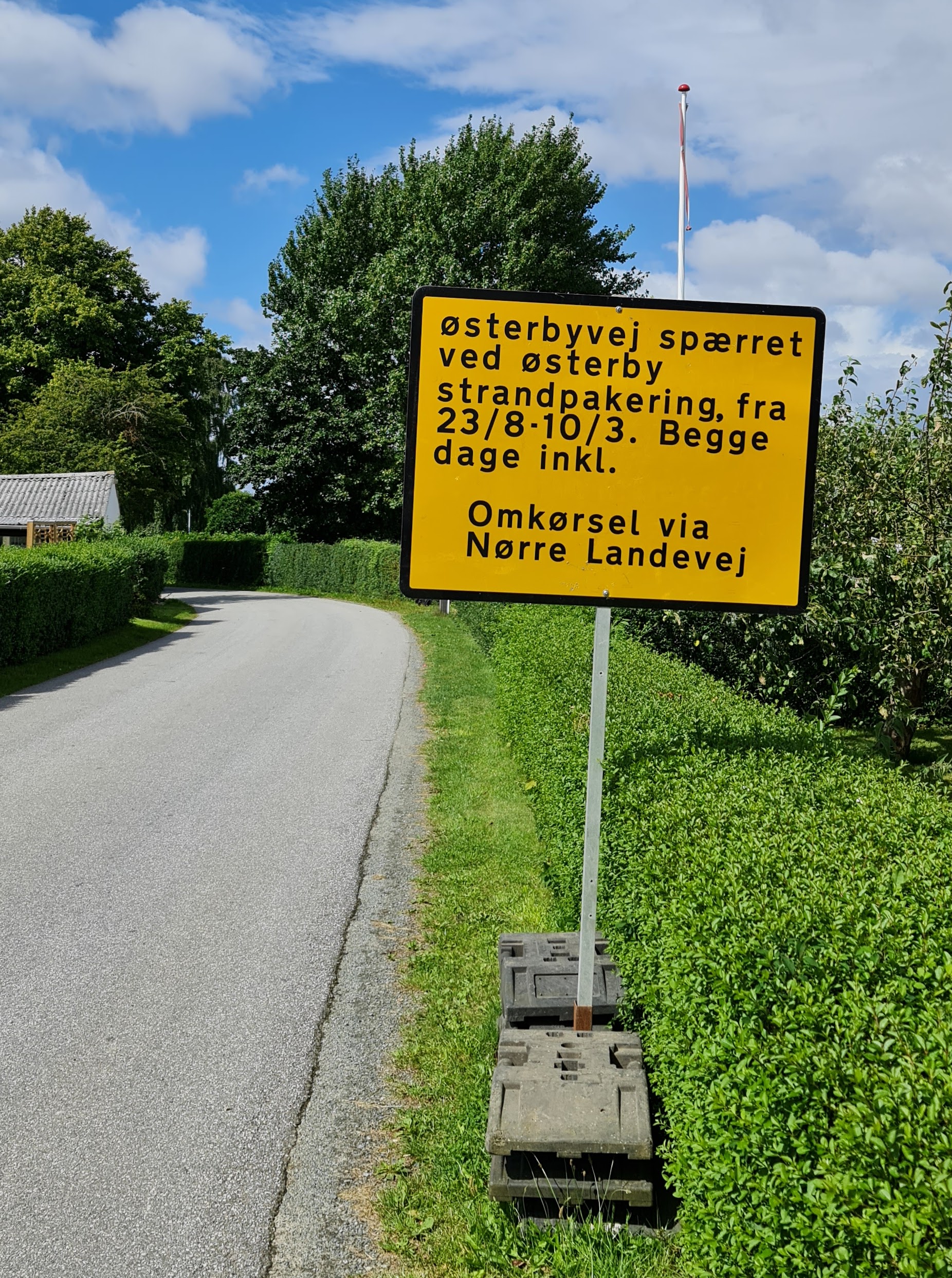 OPLYSNINGSSKILT KOM OP DEN 17. AUG 2021